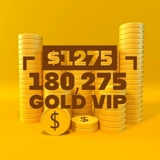 $1275 GOLD VIP PACKAGE